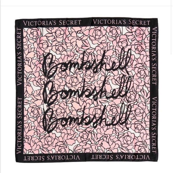 NWT Victoria Secret Floral Bombshell Scarf - Picture 2 of 5